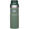 Термокружка Stanley Classic Trigger Action 1-Hand 0,47 л, зелёная (10-06439-005)